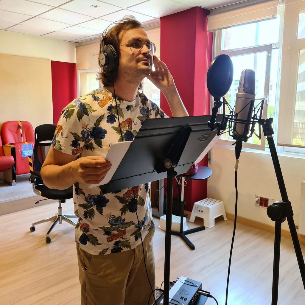 Fede Arias, doblaje, actor de doblaje, locutor, publicidad