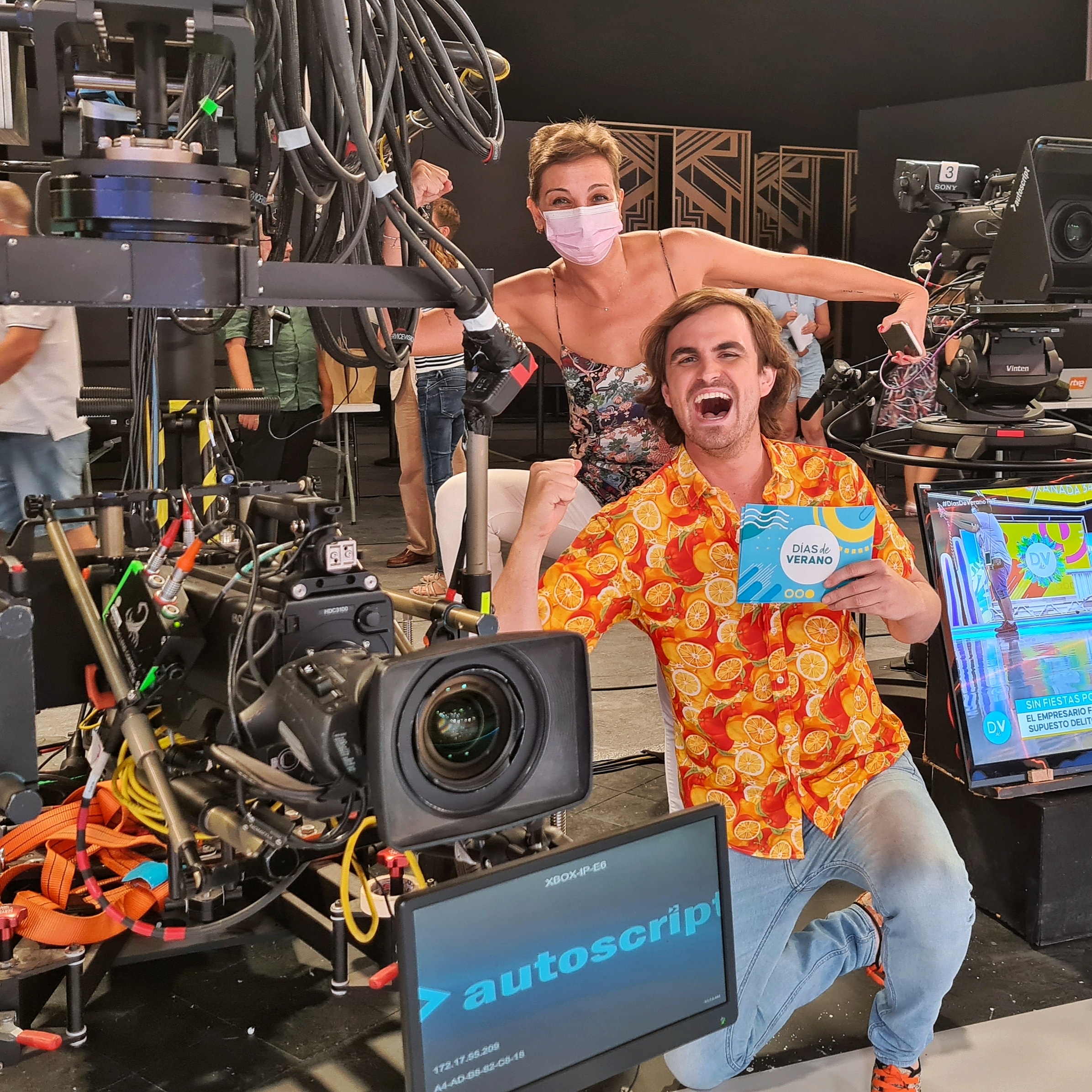 Fede Arias en Días de Verano en La 1 de RTVE